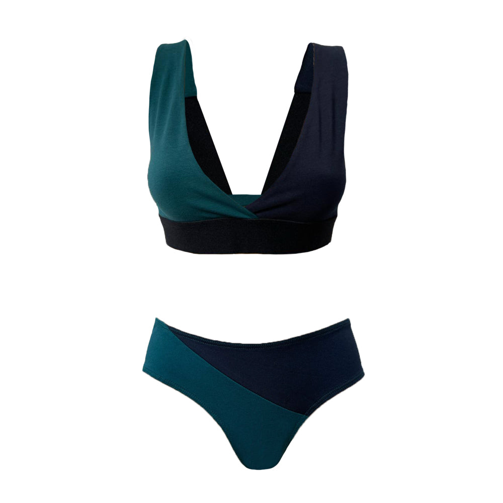 Buy Half and Half Bra & Brief Set 10 Off Rozenbroek